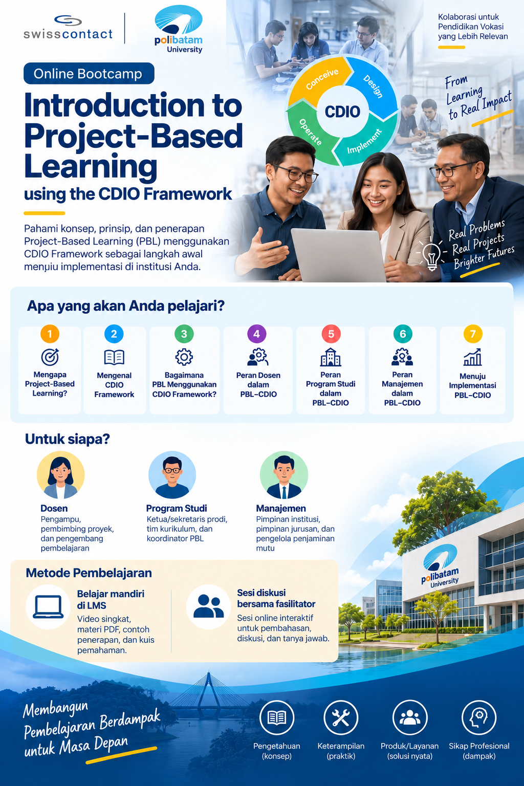 Introduction to Project-Based Learning using the CDIO Framework