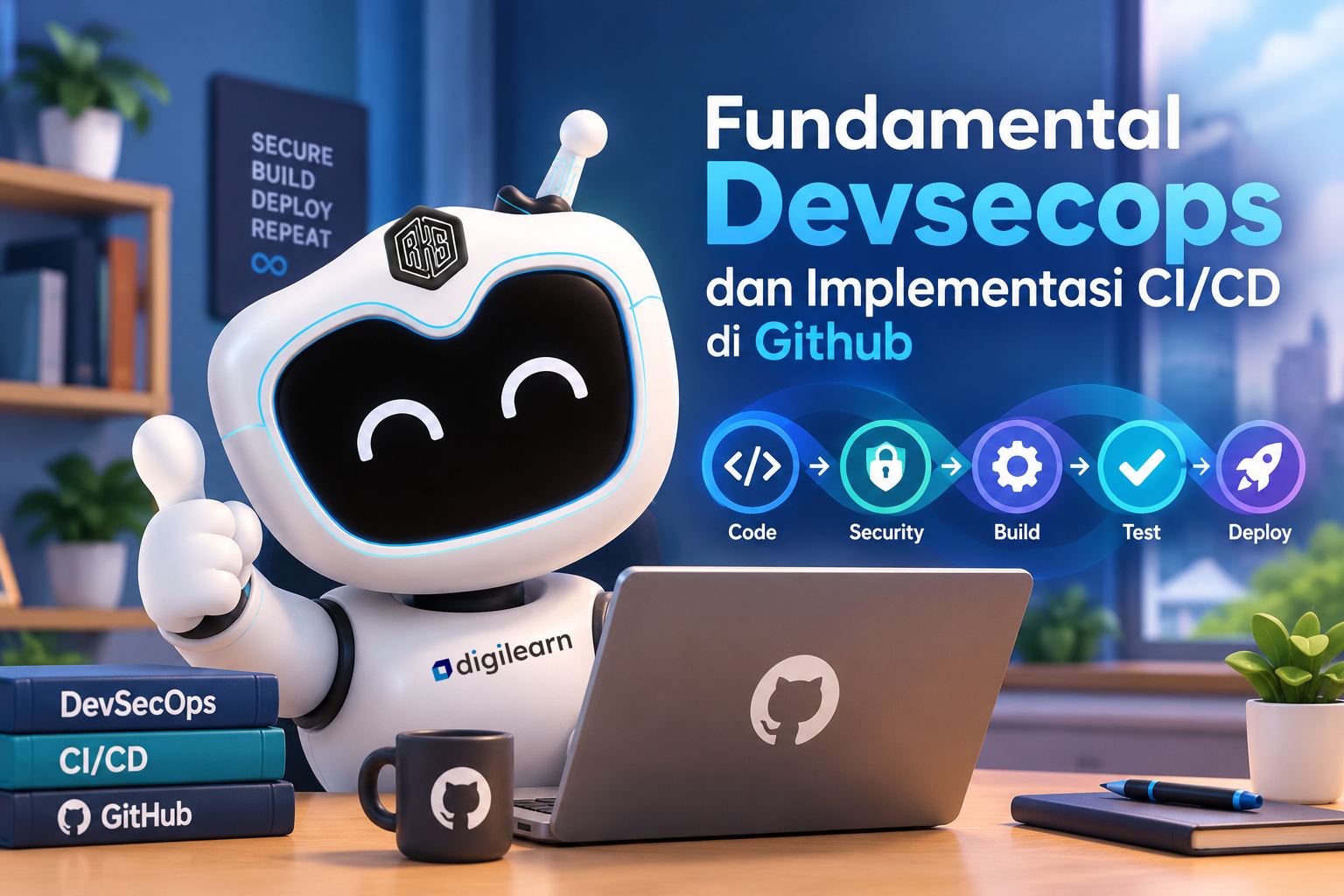 Fundamental Devsecops dan Implementasi CI/CD di Github
