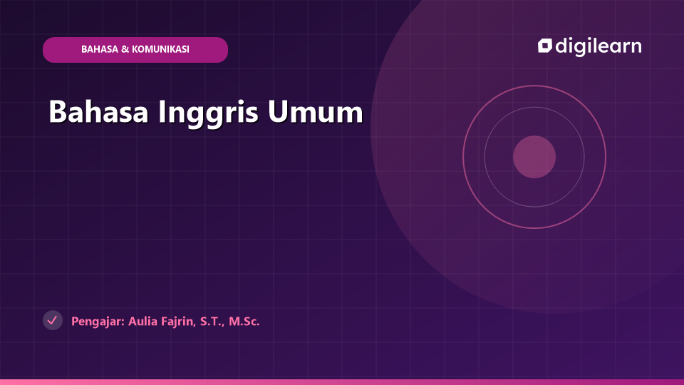 Bahasa Inggris Umum