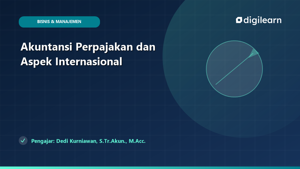 Akuntansi Perpajakan dan Aspek Internasional