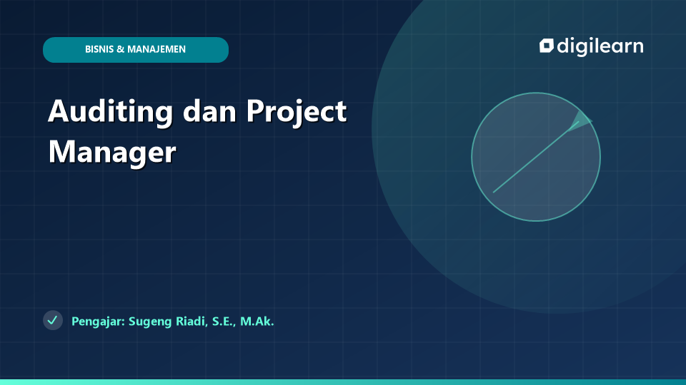 Auditing dan Project Manager